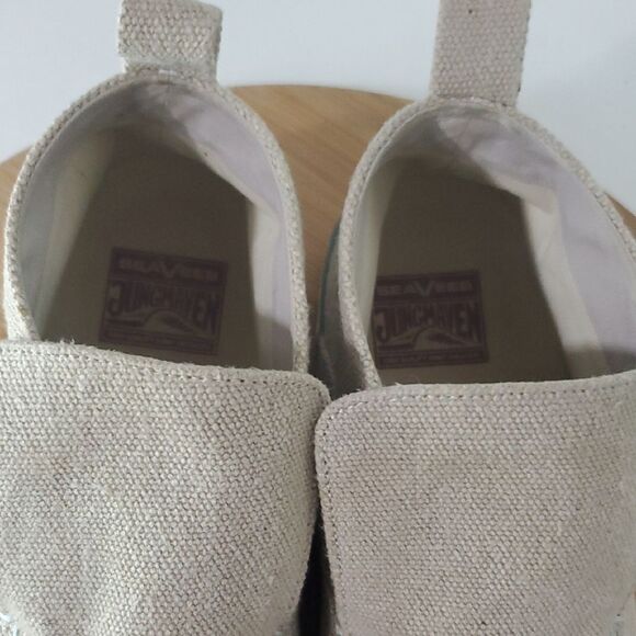 Seavees Women's Huntington Middie Jungmaven Tan Hemp Canvas Slip-On Shoes Size 9 - Picture 12 of 14